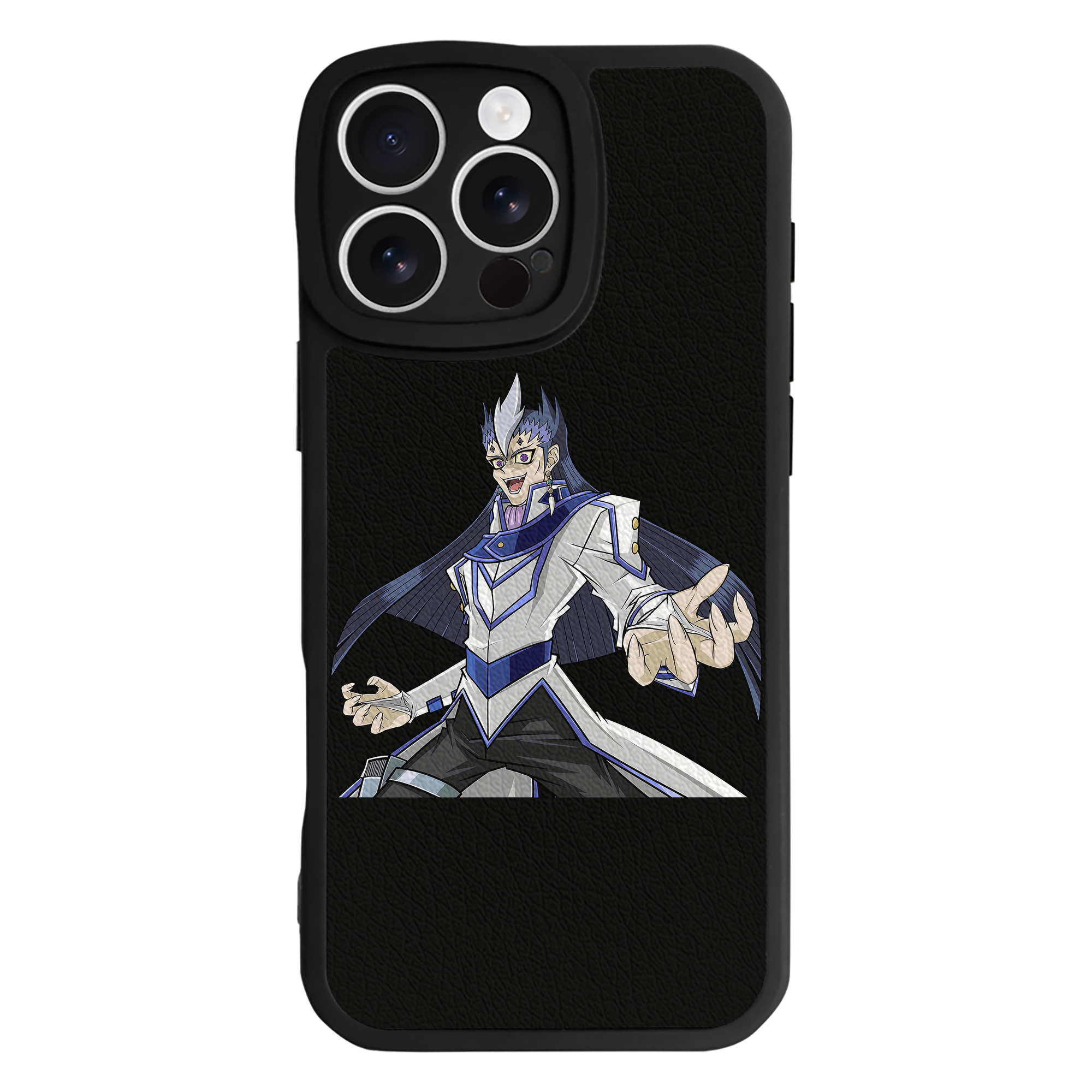 （画像用） 遊☆戯☆王 Yu-Gi-Oh! 【iPhone 16シリーズ対応】シリコンスマホケース（レザー調） 材質：シリコン